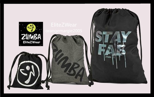 Zumba logo drawstring bag - zumba,