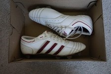 Football Boots Adidas Adipure II White (2009) Size 8.5UK SG
