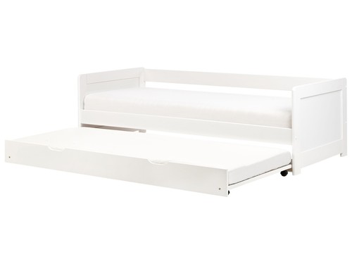 Wooden single trundle bed - wooden,