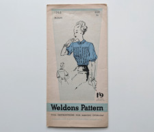 Vintage 1940s sewing pattern |