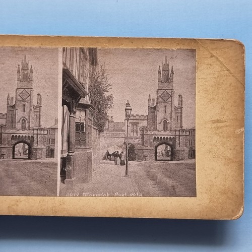 Stereoview card c1880 - card,