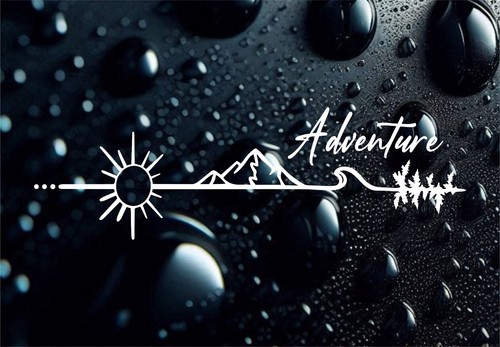 Adventure stickers - adventure,
