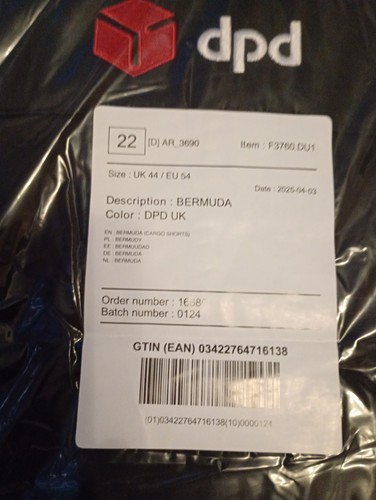 Dpd men shorts - shorts, 44