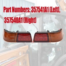 2PCS LED Flood Amber Red Cab