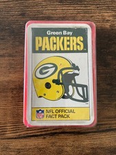 NFL Official Fact Pack 1986 Green Bay Packers - Complete set of 33 cards in box