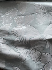 Laura Ashley BUTTERFLY GARDEN, DUCK EGG,  per metre-3 available FABRIC, CURTAINS