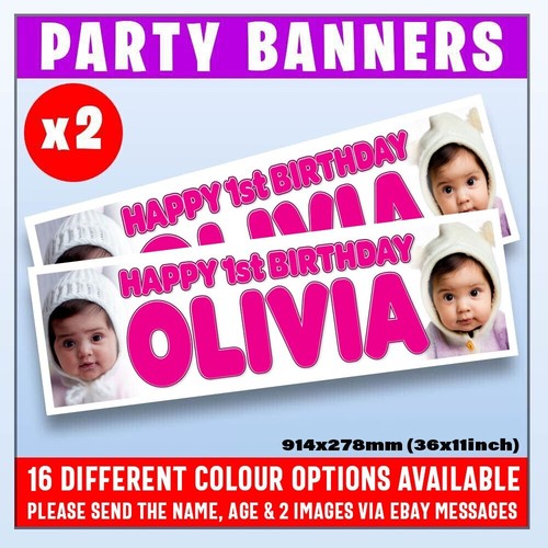 Personalised photo banner - photo,