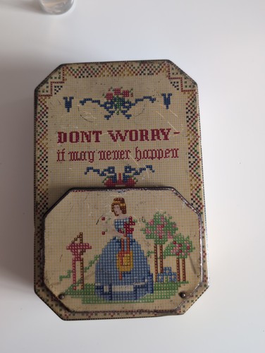 Thornes toffee tin - toffee, don’t