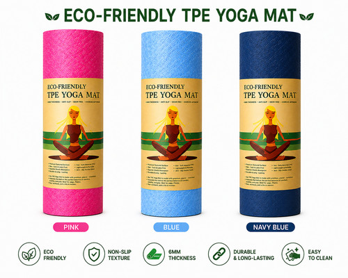 Premium tpe yoga mat - premium,