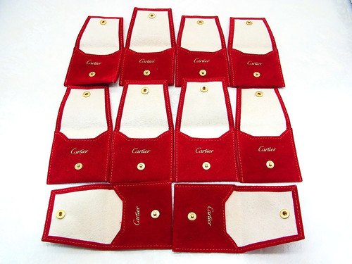 Auth cartier small - cartier, suede