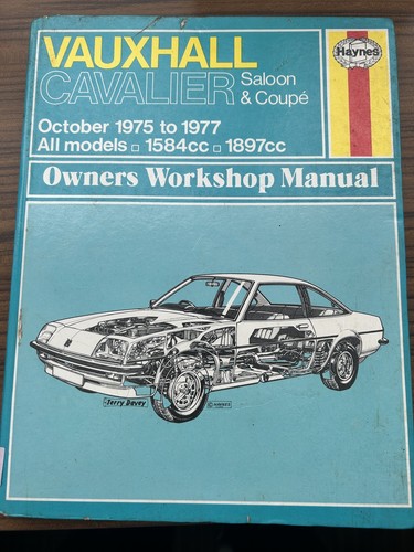 Vauxhall cavalier mk1 - mk1, 1.6