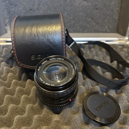 Sigma 24mm lens 1 - 24mm, 1:2.8