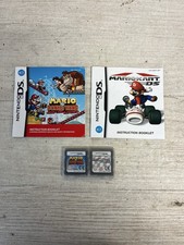 2 x Nintendo DS Mario Kart Mario vs Donkey Kong Mini-Land Mayhem! Game & Manual