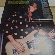 A3 large NUNO BETTENCOURT EXTREME 80S 90S POSTER KERRANG MAGAZINE 