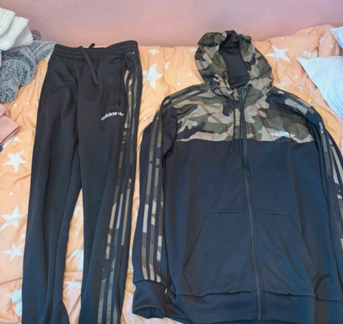 Adidas mens tracksuit camo - mens,
