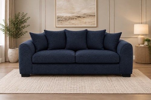 Seater dylan sofa set navy - seater,