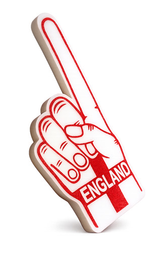 England foam finger - foam,