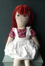 Vintage 1970s cloth rag doll