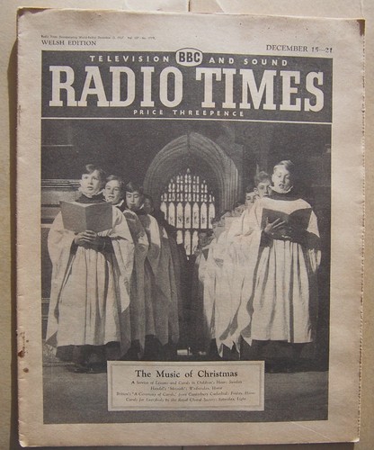 Radio times 1957 week before - radio,