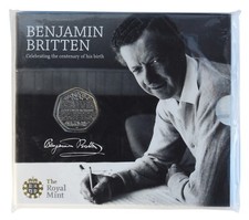 2013 50P - BENJAMIN BRITTEN