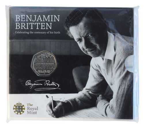 2013 50p benjamin britten - 2013,