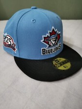 ???⚾ NEW ERA Blue Jays Toronto Canada Baseball 25th Season Cap/Hat Size 6 7/8