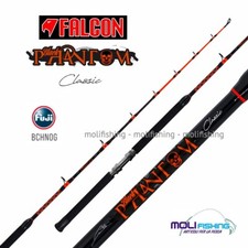 Fishing Rod Trolling Colour Alive Falcon Black Phantom Acid 7' Az. 16 And 20 Lbs