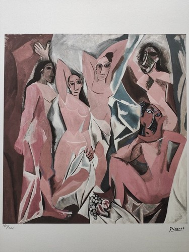 Pablo picasso signed les - signed,