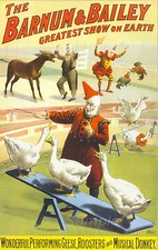 Vintage barnum bailey - barnum, &