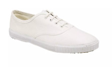 Adult White Canvas Pumps
