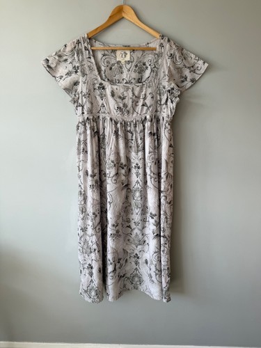 Laura ashley dress - ashley, grey