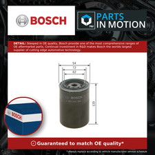 Oil Filter fits RANGE ROVER Mk1 2.5D 89 to 92 Bosch AEU2218L 526249 GFE169 New