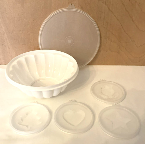 Vintage tupperware jello mold - jello,