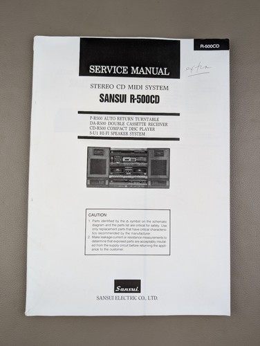 Sansui 500cd stereo midi - stereo, cd
