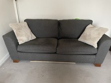 Next Large Dark Grey Sofa