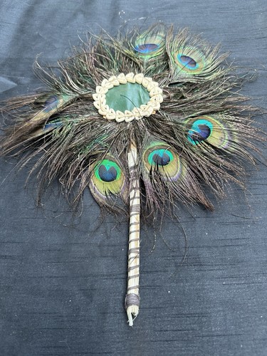 Vintage handcrafted peacock - vintage,