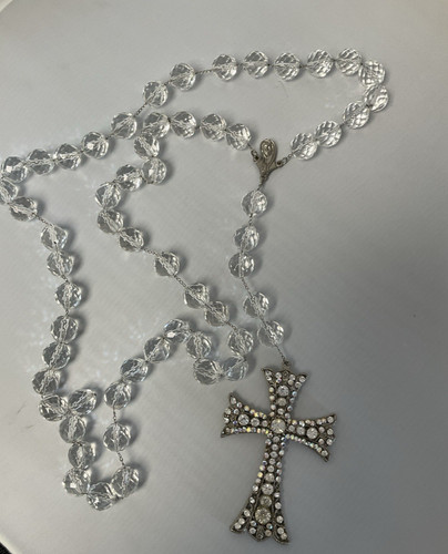 Vintage facceted crystal - vintage,