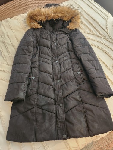 Tommy hilfiger hooded puffer - hilfiger,