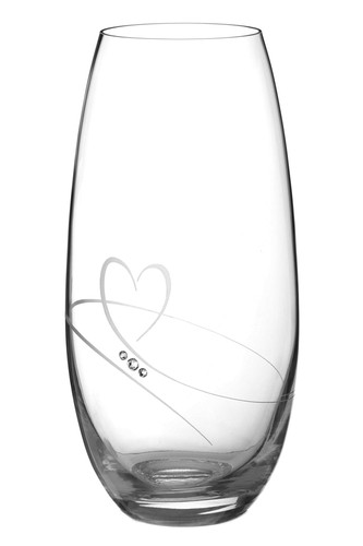 Diamante swarovski barrel vase - barrel,