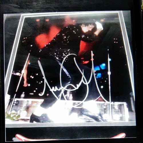 Michael jackson signed with - michael,