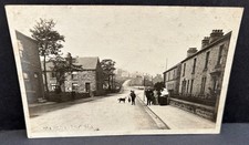 Early Barnsley RP postcard PENISTONE Manchester Road Street View - by Biltcliffe