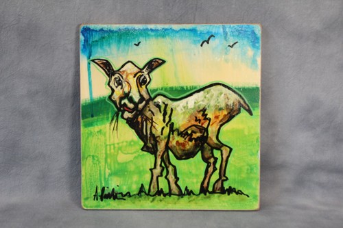Original oil painting - on, board