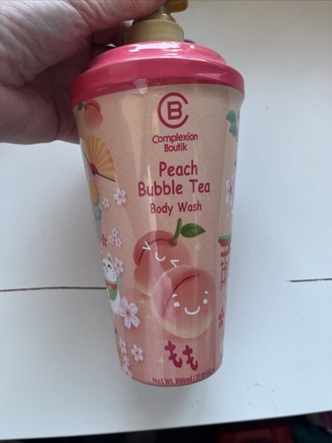 Peach bubble tea body wash - bubble,