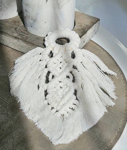 Handmade macrame wall hanging - handmade,