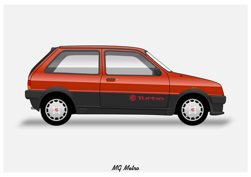 Poster metro turbo a4 - poster, mg