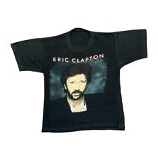 Vintage Top Tee ERIC CLAPTON (1988) Blues Rock Band Single Stitch T-Shirt Small