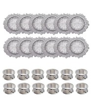 Glass Charger Plates 13 Inch