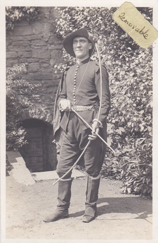 Old photo fancy dress costume - fancy,