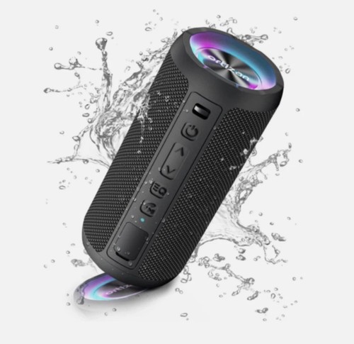 Ortizan bluetooth speaker - speaker, led