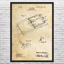 Mouse Trap Patent Wall Art